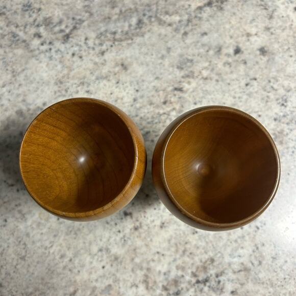 Gift Set of Two- wooden chalet - medium brown, gift set, wooden accents- myrt… - Picture 8 of 8